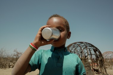 Hafsa Mohamud's son Muhktar (8) in Tuli district in Borama