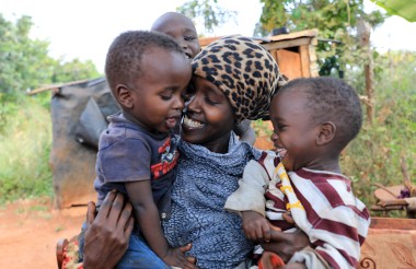 Amina Abdirahman (38) is a mother to ten children