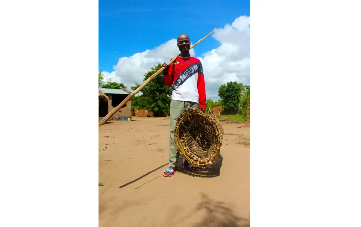 Grey Lyson, 32, transformed his family's life with his fishing business in Malawi. Photo: Jason Kennedy / Concern Worldwide Grey Lyson, 32, transformed his family's life with his fishing business in Malawi. Photo: Jason Kennedy / Concern Worldwide