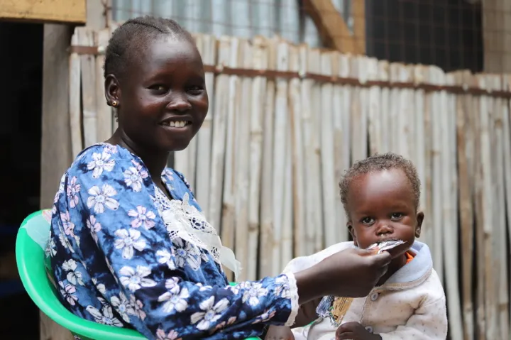 In South Sudan, Yerkow is now growing from strength to strength. Photo: Samir Bol / Concern Worldwide In South Sudan, Yerkow is now growing from strength to strength. Photo: Samir Bol / Concern Worldwide