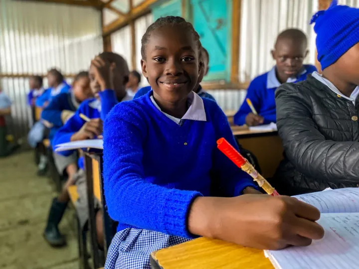 Thanks to Concern, Grace now attends Gatoto Community School. Photo: Jennifer Nolan / Concern Worldwide Thanks to Concern, Grace now attends Gatoto Community School. Photo: Jennifer Nolan / Concern Worldwide