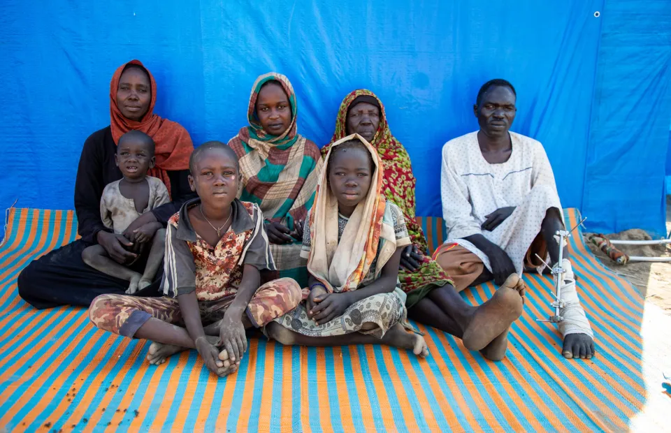 Alafia and his family