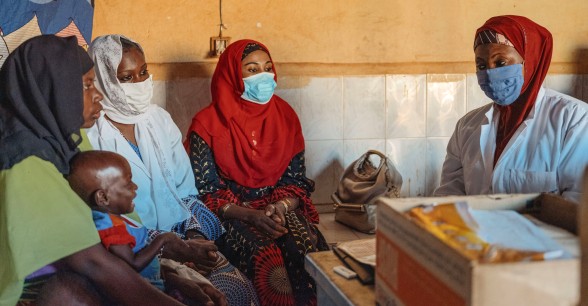 Consultation room at the Integrated Health Centre (CSI) Koufan, Tahoua. Photo: Ollivier Girard / Concern Worldwide