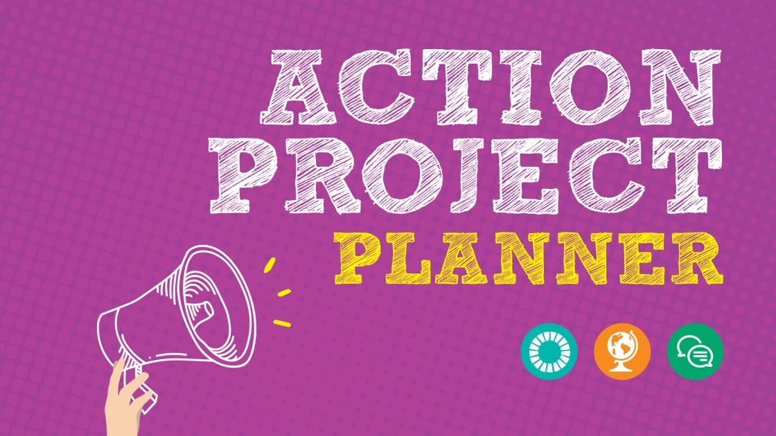 Action Project Planner resource. Photo: Concern Worldwide.