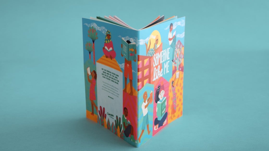 Someone like me book. Photo: Concern Worldwide.