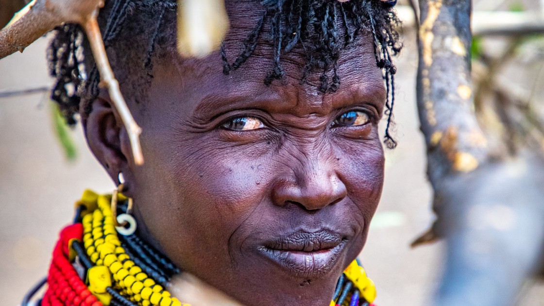 Attir Kataboi’s herd of goats has been wiped out by recurrent drought in northern Kenya. Photo: Gavin Douglas / Concern Worldwide.