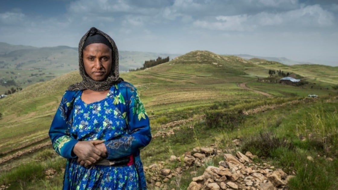 Concern helped Lubaba to protect her land from flooding