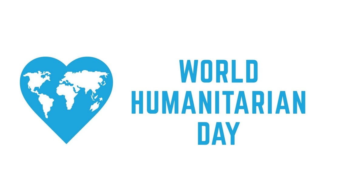 World Humanitarian Day Logo. Photo: United Nations.