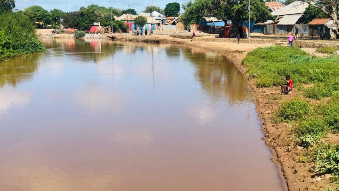 Flooding at the Shabelle river in Somalia. Photo: SHACDO