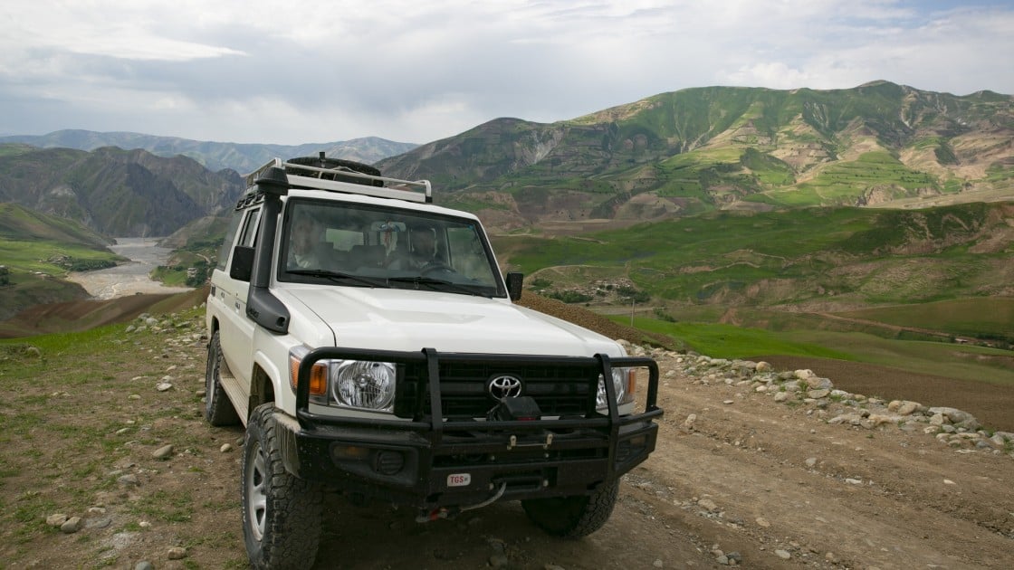 A Concern vehicle in the field.