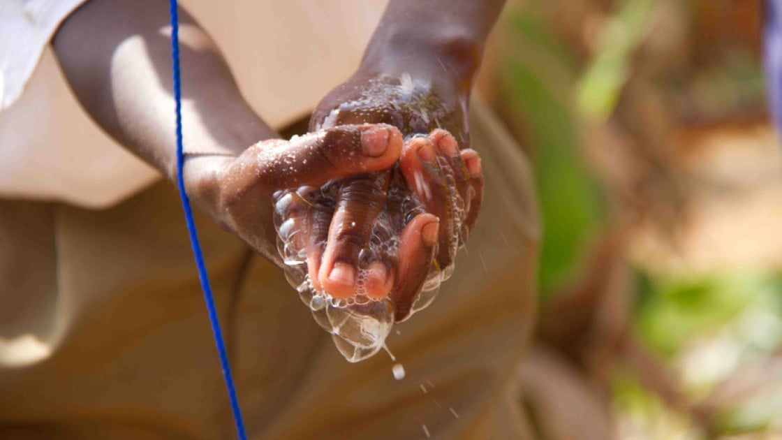 Washing hands is crucial during the COVID-19 outbreak. Photo: Concern Worldwide.