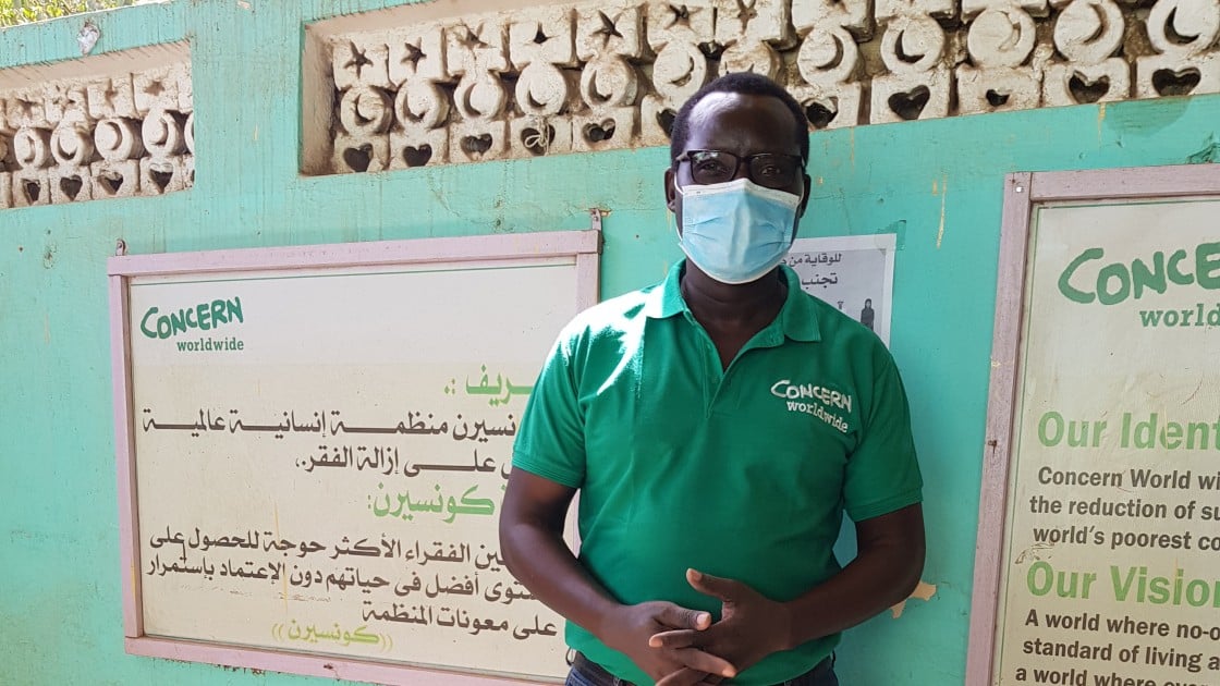 Kenneth Oyik, Area Coordinator for Concern in West Darfur