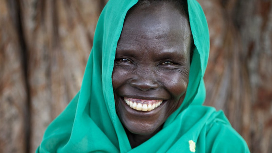 Community member Maceline* appears on the front of the 2019 Concern Annual Report. Photo: Abbie Trayler-Smith / Concern Worldwide *name changed to protect the identity of individuals