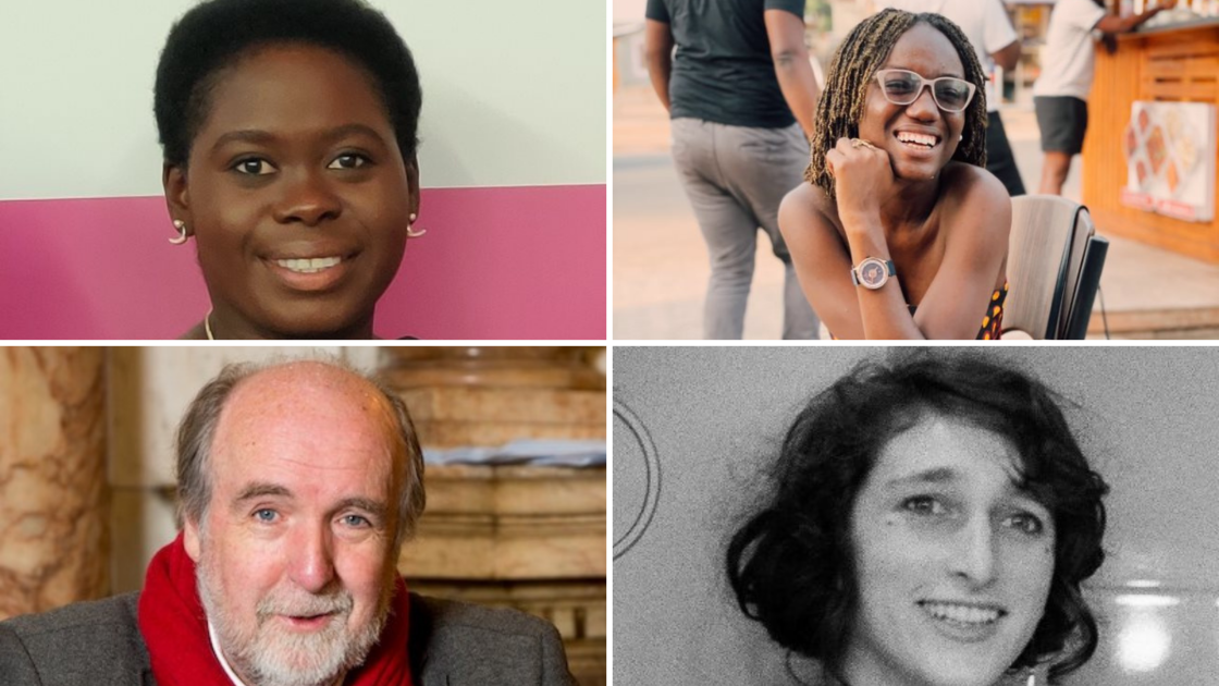 From top left to bottom right: Valery Molay, Shorshor Burgesson , Michael Doorly and Blanche Ellis
