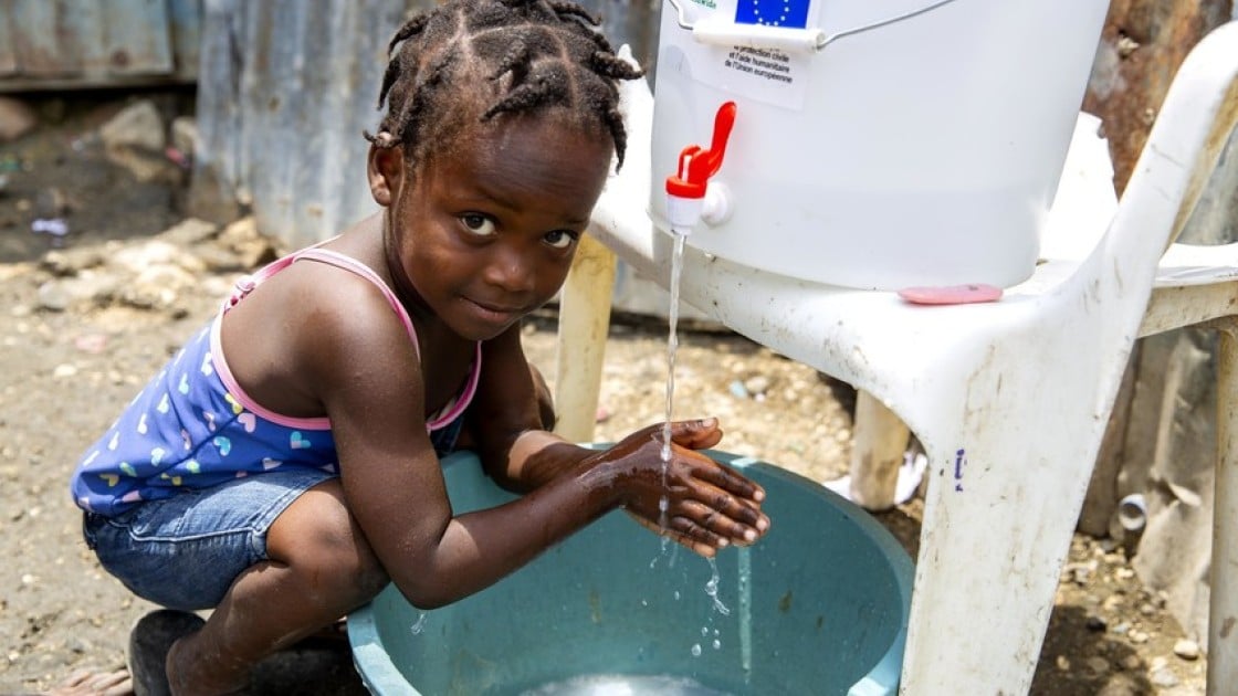 Concern provided water and soap to help protect communities from COVID