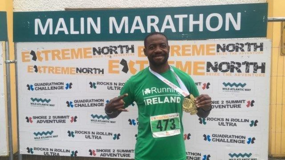 Uzo is no stranger to marathons. Photo: Uzo Nwankwo.