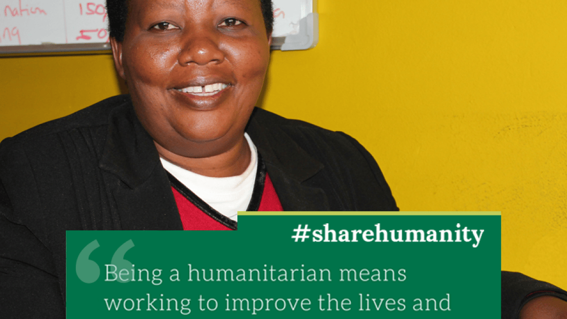 Angela Khonyongwa, programme manager with Concern team in Mchinji, Malawi. Photograph by Aoife O’Grady/Concern Worldwide.