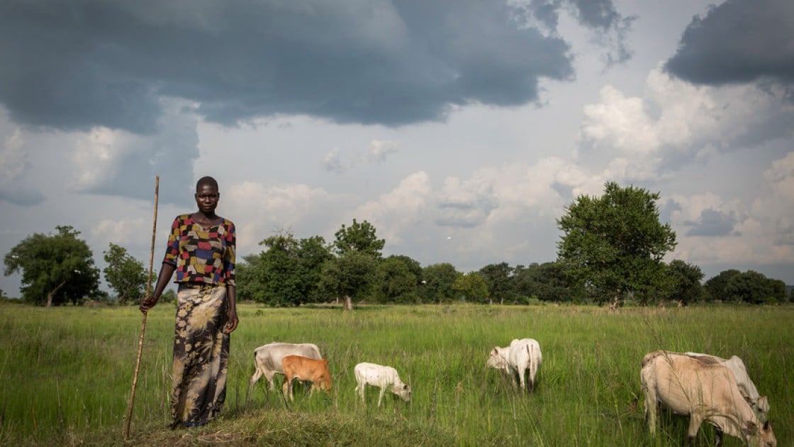 Nancy Baako has spent almost all her life in a refugee settlement in Uganda. Alexia Webster/Panos Pictures for Concern Worldwide/Uganda/2015