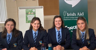 The Concern Debates team finalists for Mount Saint Michael are left to right Captain Lauren O’Donovan, Orna O’Brien, Ellie McCarthy and Orla Tobin.