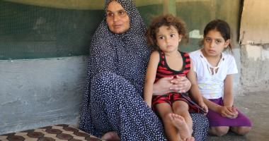 Assia and her children are Syrian refugees in Lebanon. Photo: Omar Daouk/Concern Worldwide