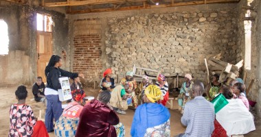 VSLA training in Beni town. Photo: Samuel Ndokindoki/Concern Worldwide