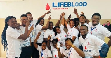 The team from LifeBlood at the National Transfusion Centre in Freetown, Sierra Leone. Photo: LifeBlood/Concern Worldwide