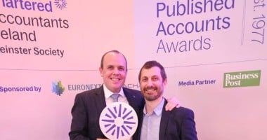 Concern received the award for large not-for-profit at the 48th Annual Published Accounts Awards