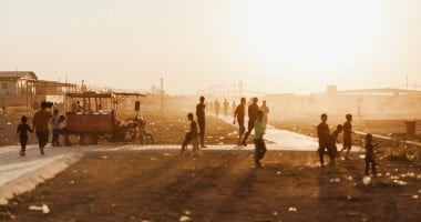 A general shot around Karbato site park in Iraq