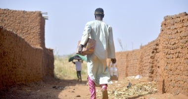 Concern, funded by Irish Aid ACS (Acute Crisis Stream) supports the flood-affected households in Tahoua region to help recover from the impacts of the floods and strengthen their resilience through the distribution of cash, essential kits and fortified flour. Photo: Concern Worldwide