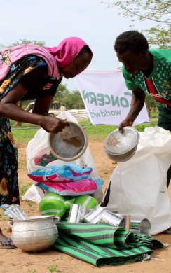 Sudanese refugees in Chad provided with essential items