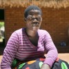 Stawa James at her new home in the village of Chituke in Malawi. 