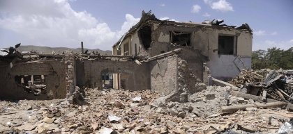 Scenes of destruction in Afghanistan. Photo: Jawad Jalali / EPA / Shutterstock