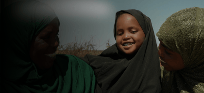 Hafsa and two of her children
