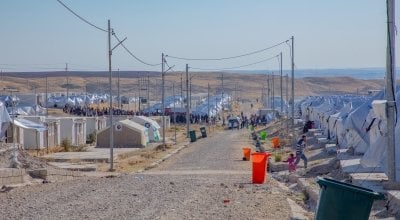 A refugee camp in north-west Iraq. Photo: Gavin Douglas/Concern Worldwide.
