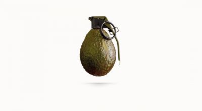 Nothing Kills Like Hunger avocado grenade
