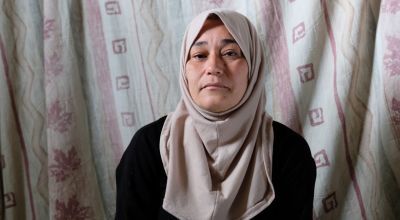 Syrian refugee woman in Lebanon