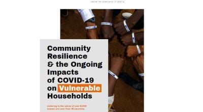 Community Resilience and the Ongoing Impacts of COVID-19 on Vulnerable Households - Alliance2015 Research
