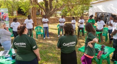 Circle of Concern staff and climate activists discuss climate change in Malawi