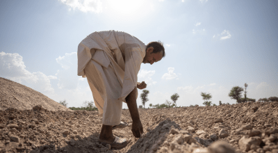 Maula, a farmer in Sindh