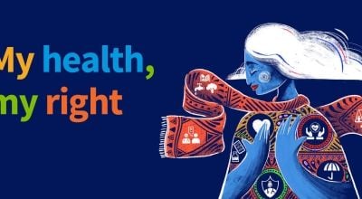 Illustration for World Health Day 2024 with the slogan "My health, my right" (Courtesy of the World Health Organisation)
