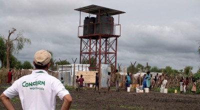 This solar powered water system built by Concern Worldwide in Rubkona County South Sudan is helping prevent the spread of cholera amid a major outbreak.