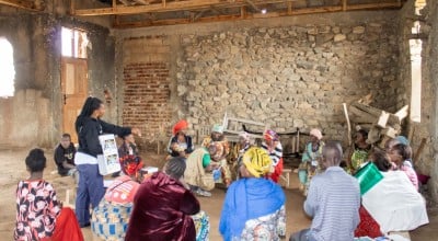 VSLA training in Beni town. Photo: Samuel Ndokindoki/Concern Worldwide