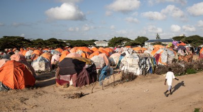 View from an IDP site in Mogadishu, Somalia. (Photo: Mustafa Saeed/Concern Worldwide)