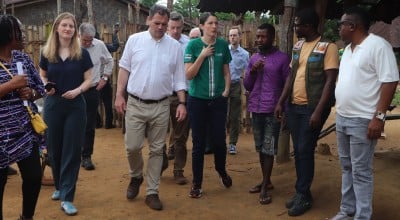 Concern Worldwide warmly welcomes Irish Minister of State with responsibility for International Development and Diaspora, Neale Richmond to see their essential work improving the nutritional health of children under five in Liberia today (Friday). 