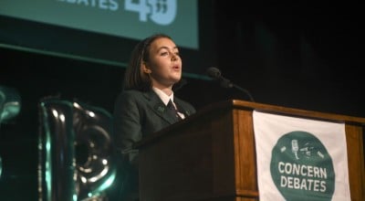 Ireland’s largest humanitarian organisation is calling for more respectful debating and peaceful dialogue as it marks 40 years of Concern Debates created in the mid-1980s with Irish schools.