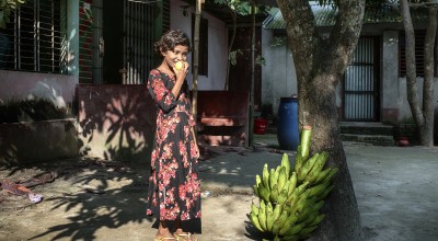In the past, parents from low-income households could not provide nutritious food for their children. After Concern Worldwide and its partner organizations' consultation and group meetings, families realized the importance of being well and how they can grow nutritious fruits and vegetables in their backyard. Adolescents and children are now growing healthy compared to the past. Photo: Mohammad Rakibul Hasan/Concern Worldwide