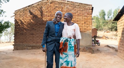 Hariet Chingwetsa (50) and Alani Eleki (60) live in Kasuza village, Mwanza district 