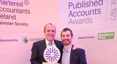 Concern received the award for large not-for-profit at the 48th Annual Published Accounts Awards