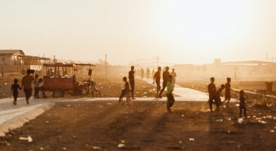 A general shot around Karbato site park in Iraq