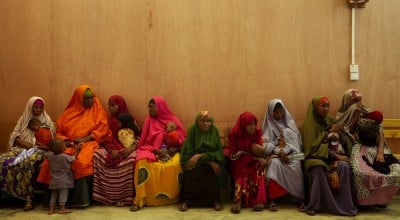 The SCC,, Consortium Management Unit (CMU) and Concern Worldwide Emergency and Health & Nutrition sectors visited Caafimaad Plus supported health facilities at Sinka-dheer in Daynile District. Photo: Concern Worldwide.
